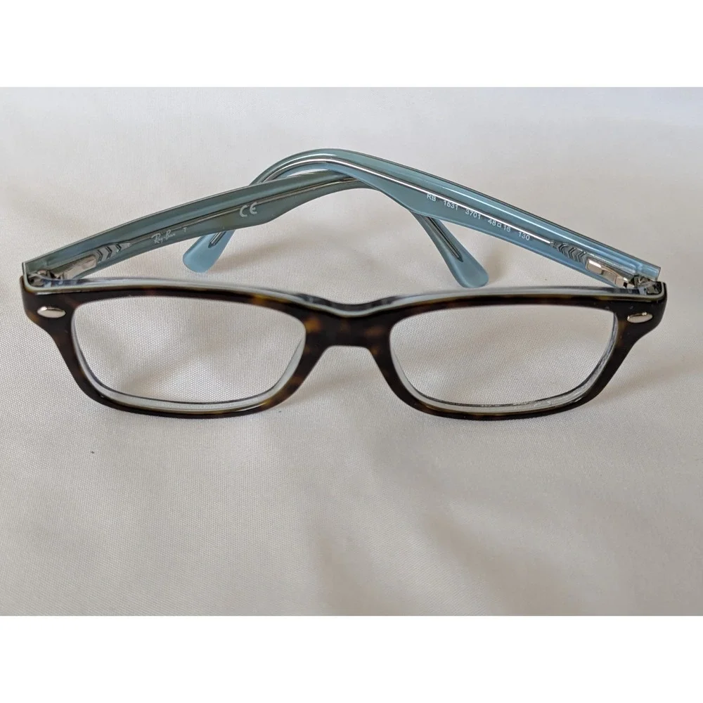 Ray Ban Youth RB1531 3701 Tortoise Blue Eyeglasses 48-16 130‎ *Frames Only*